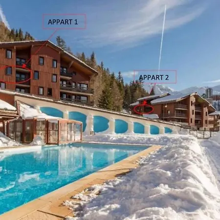 Les Silenes & Soldanelle Lejlighed *