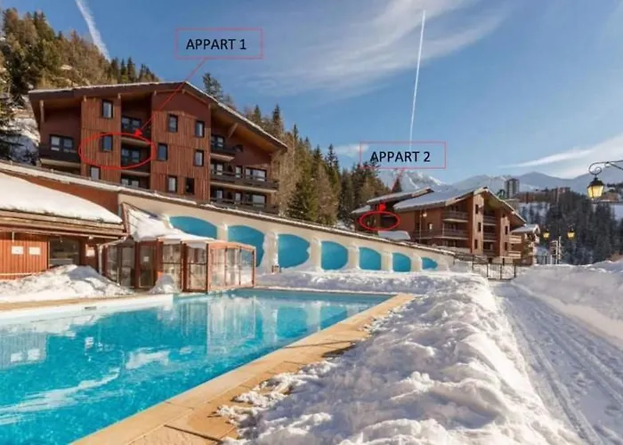 Les Silenes & Soldanelle Lejlighed *